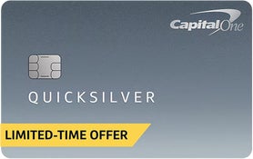 The Capital One Quicksilver Cash Rewards Credit Card card