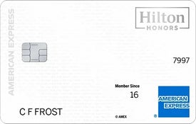 The Hilton Honors American Express Card card
