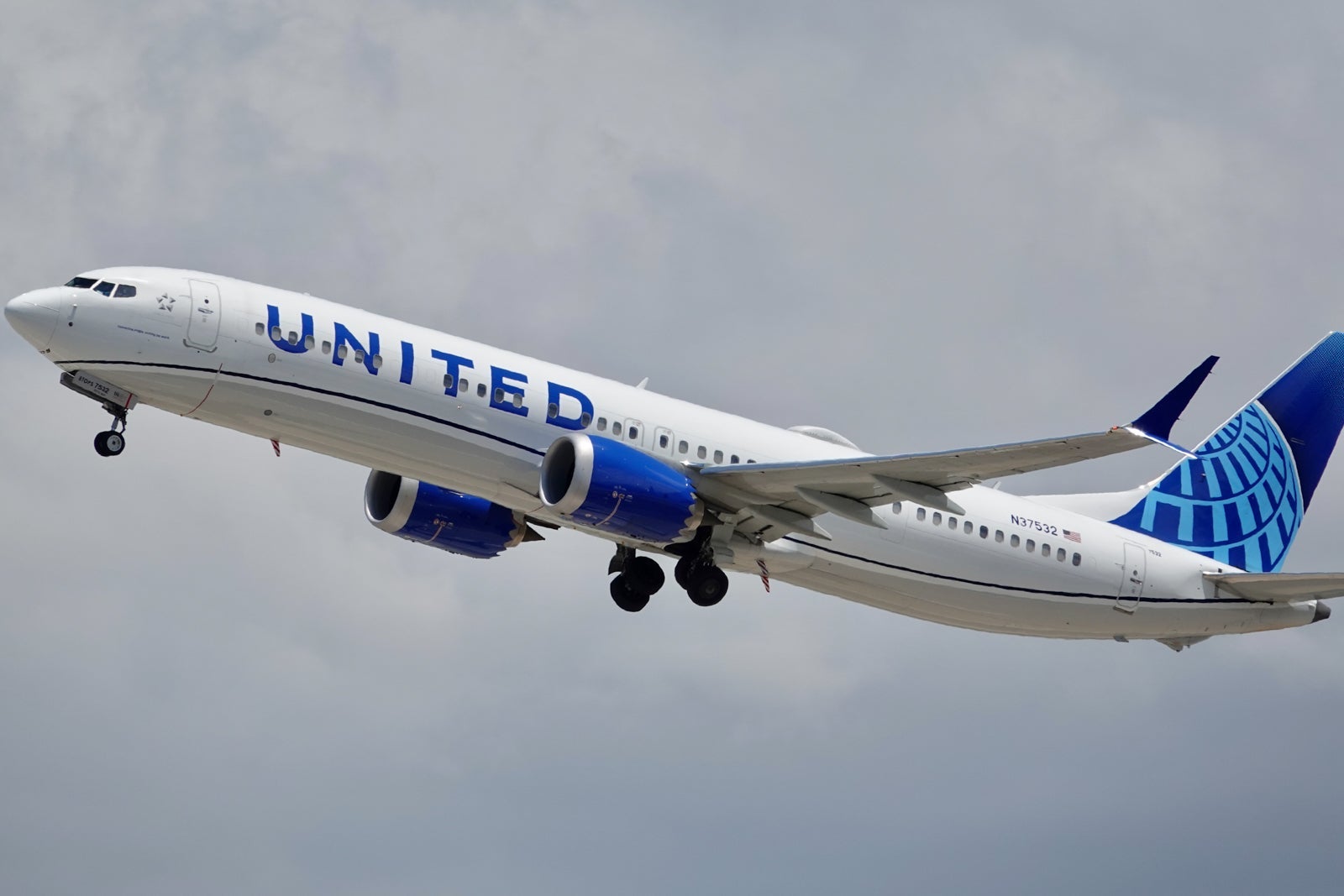 United Boeing 737 MAX