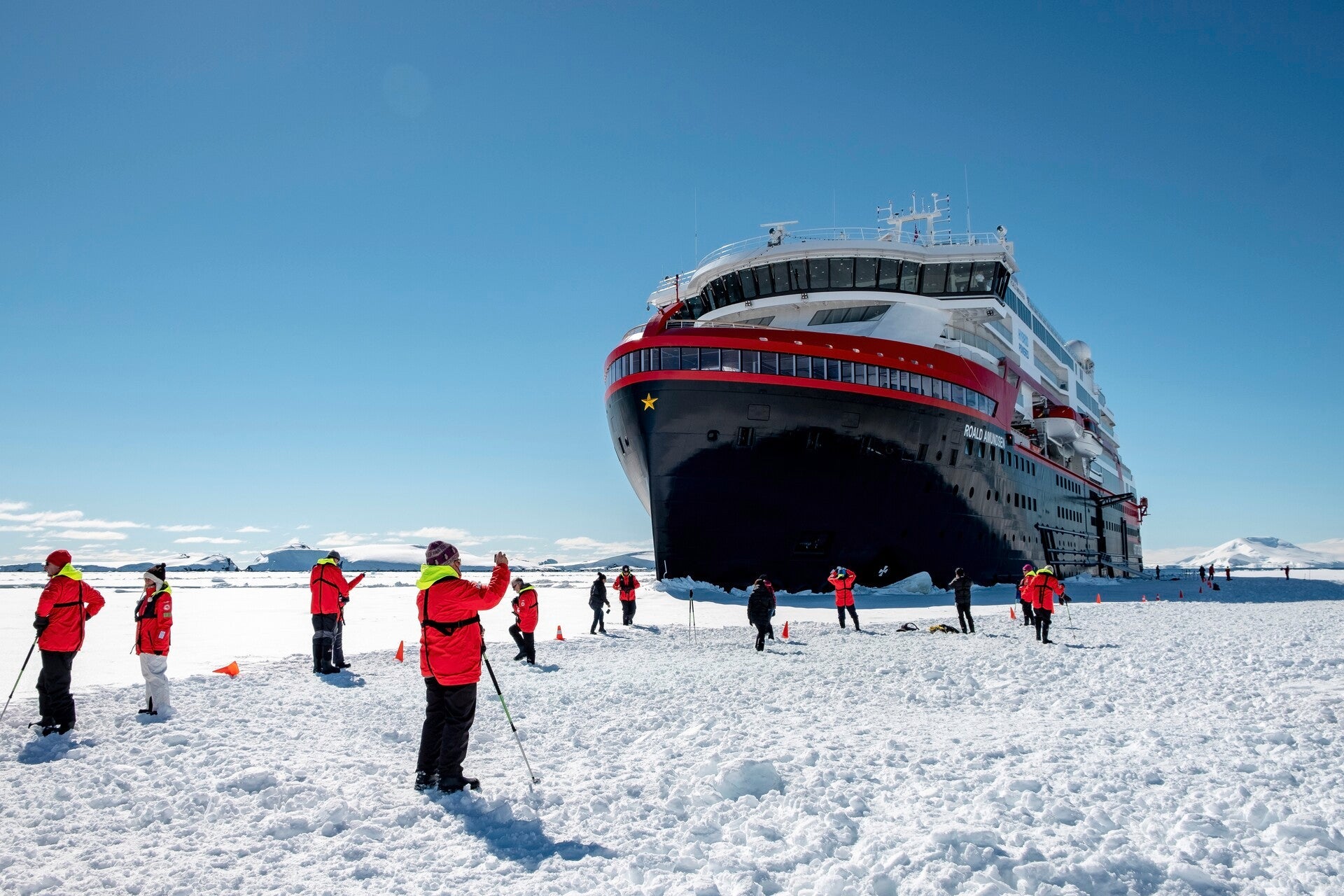 Hurtigruten ship Roald Amundsen