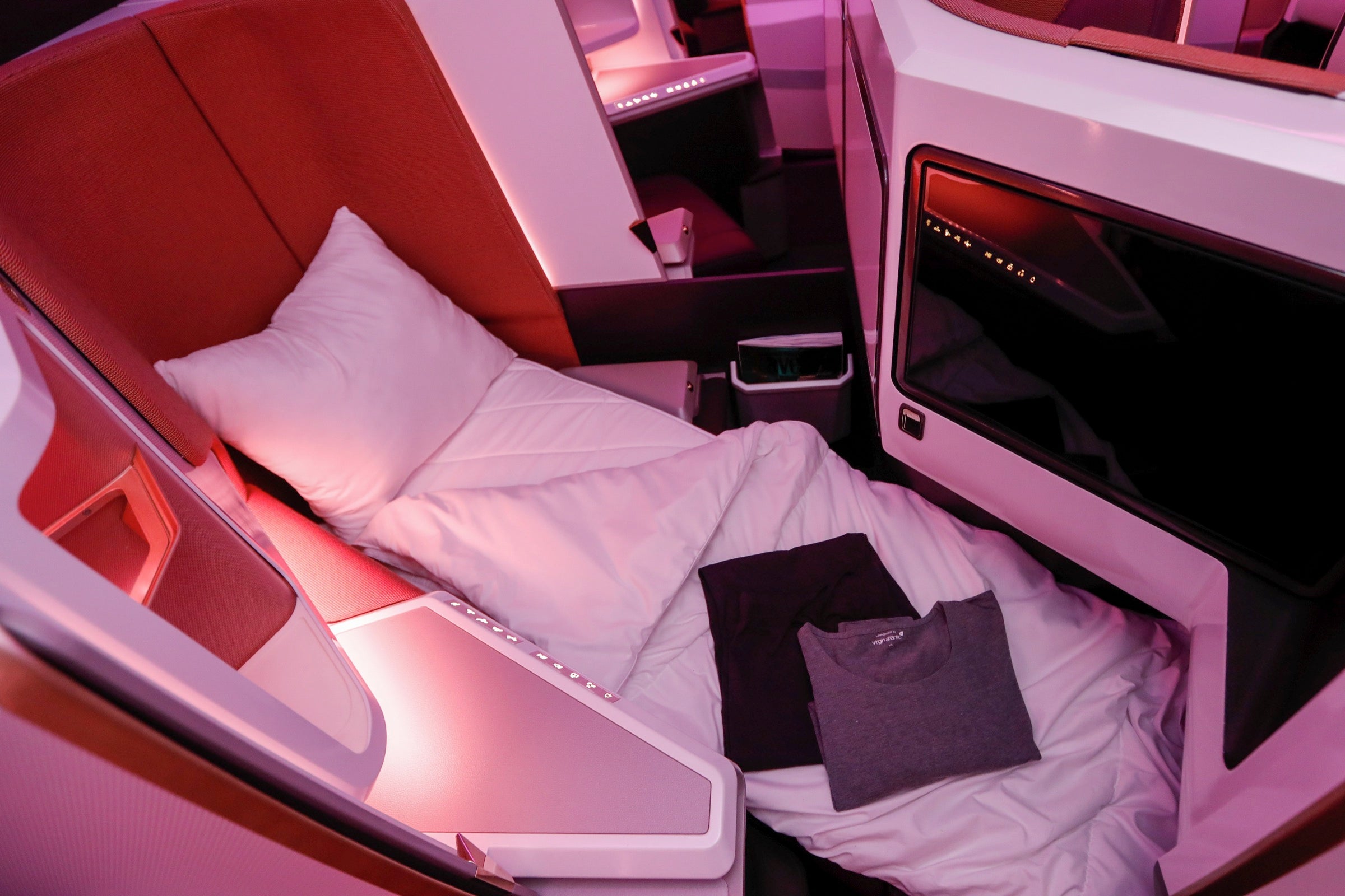 Virgin Atlantic Upper Class seat