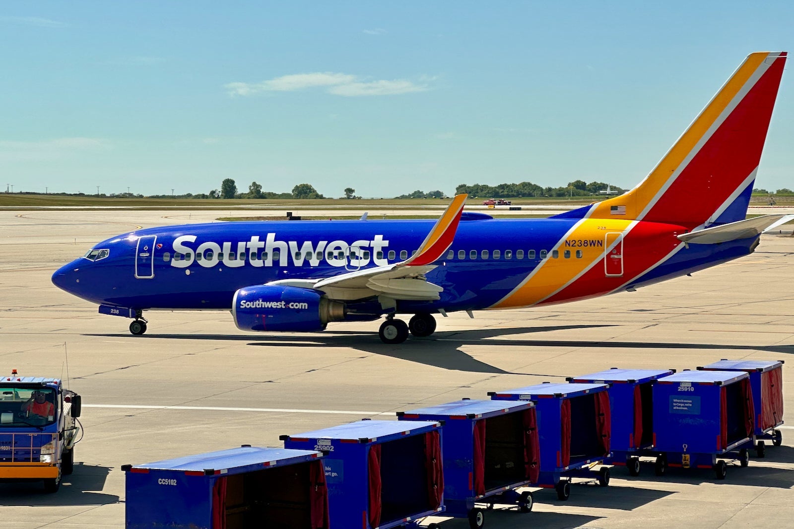 Southwest Boeing 737 Kansas City