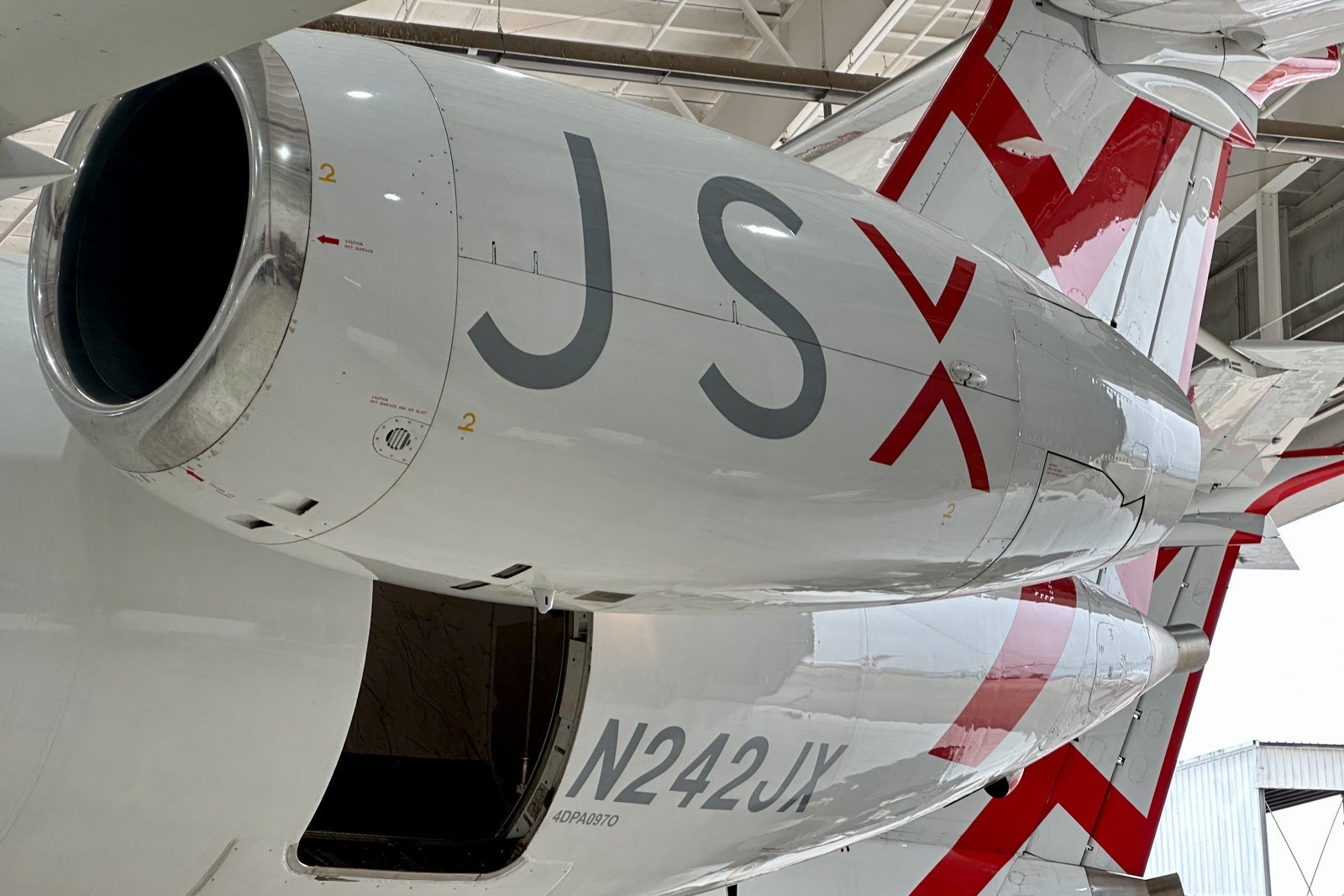 JSX Embraer E145 Dallas Media Day Starlink Wi-FI