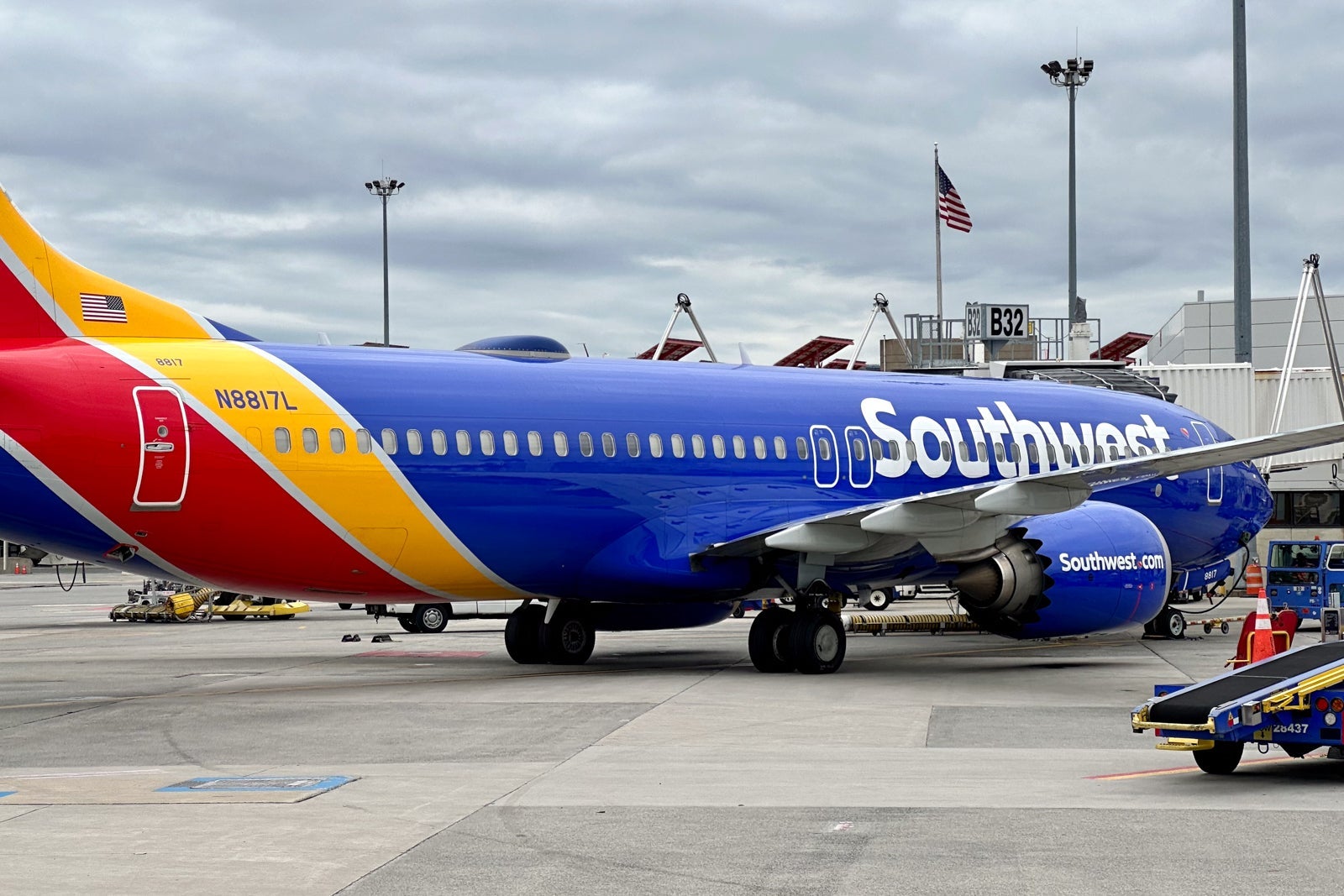 Southwest Boeing 737 MAX Boston