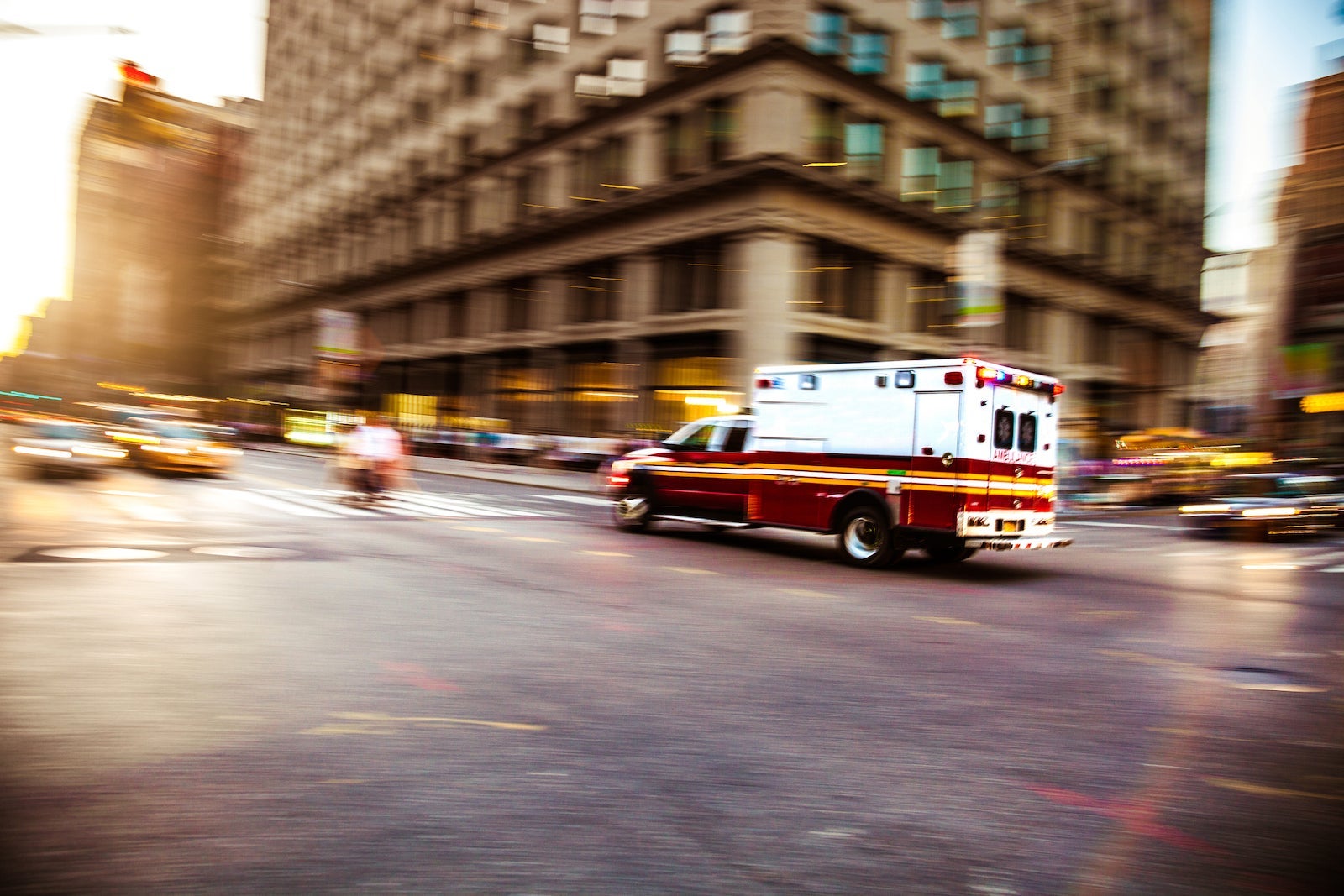 Emergency in downtown
