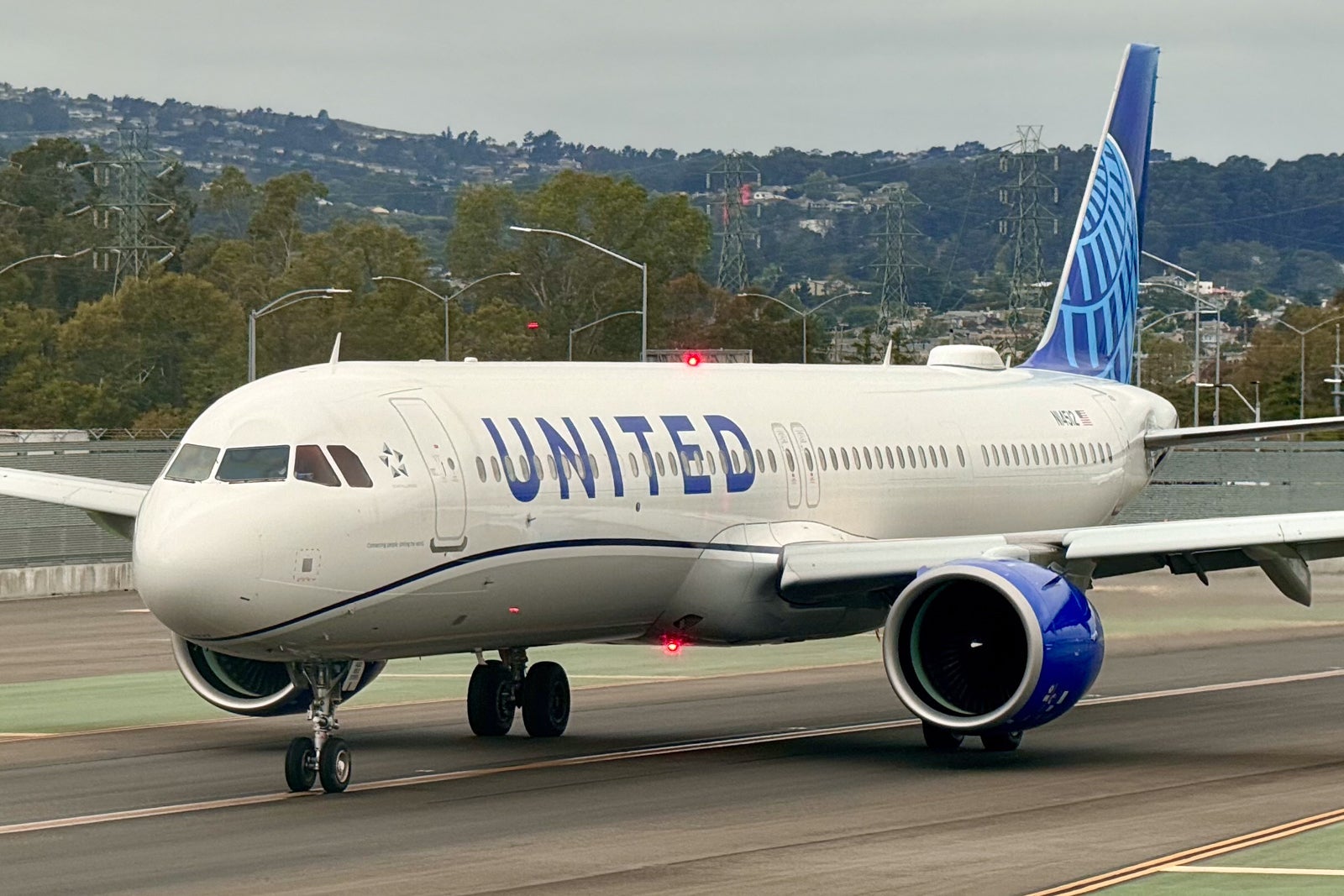 United Airbus A321neo San Francisco SFO