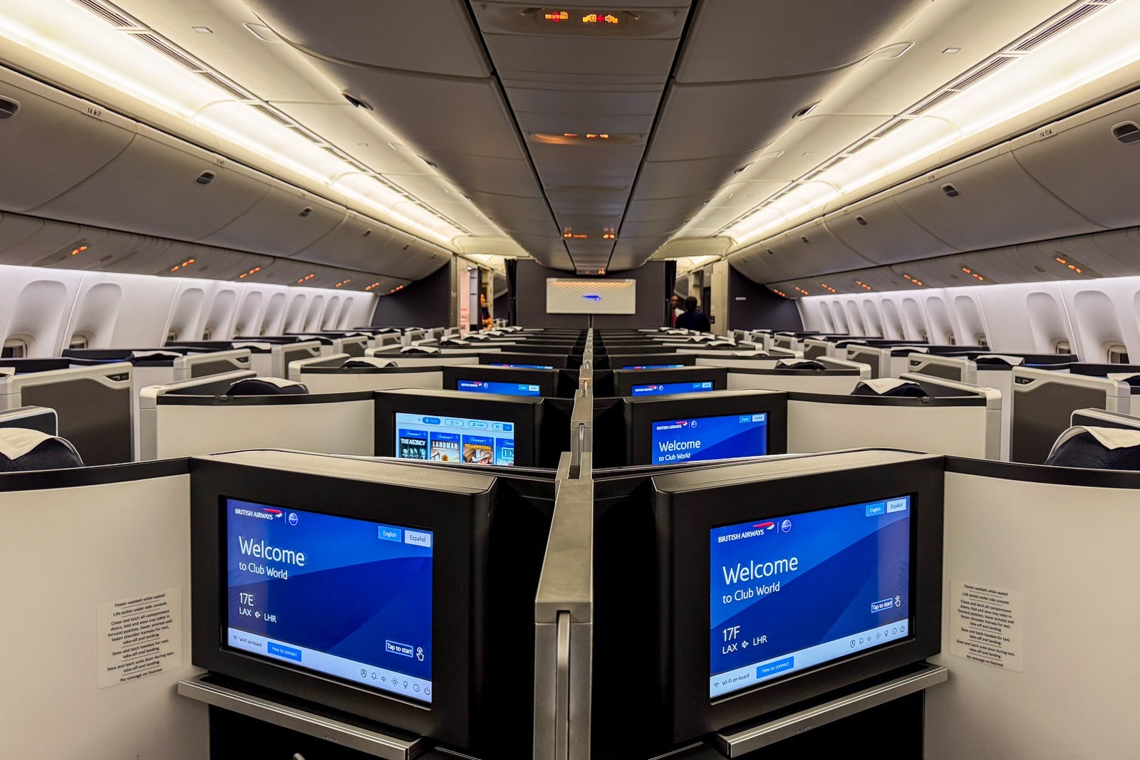 British Airways Club Suite