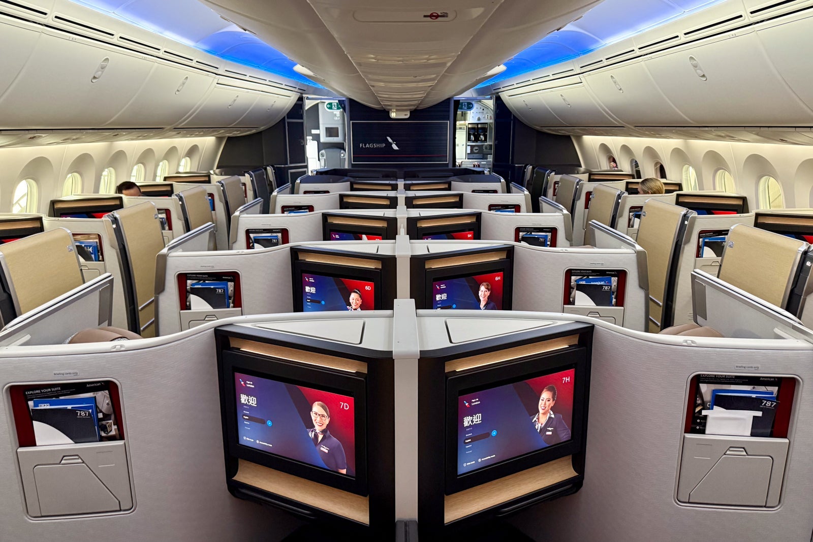 American Airlines Boeing 787-9P Flagship Suites Preferred Tour