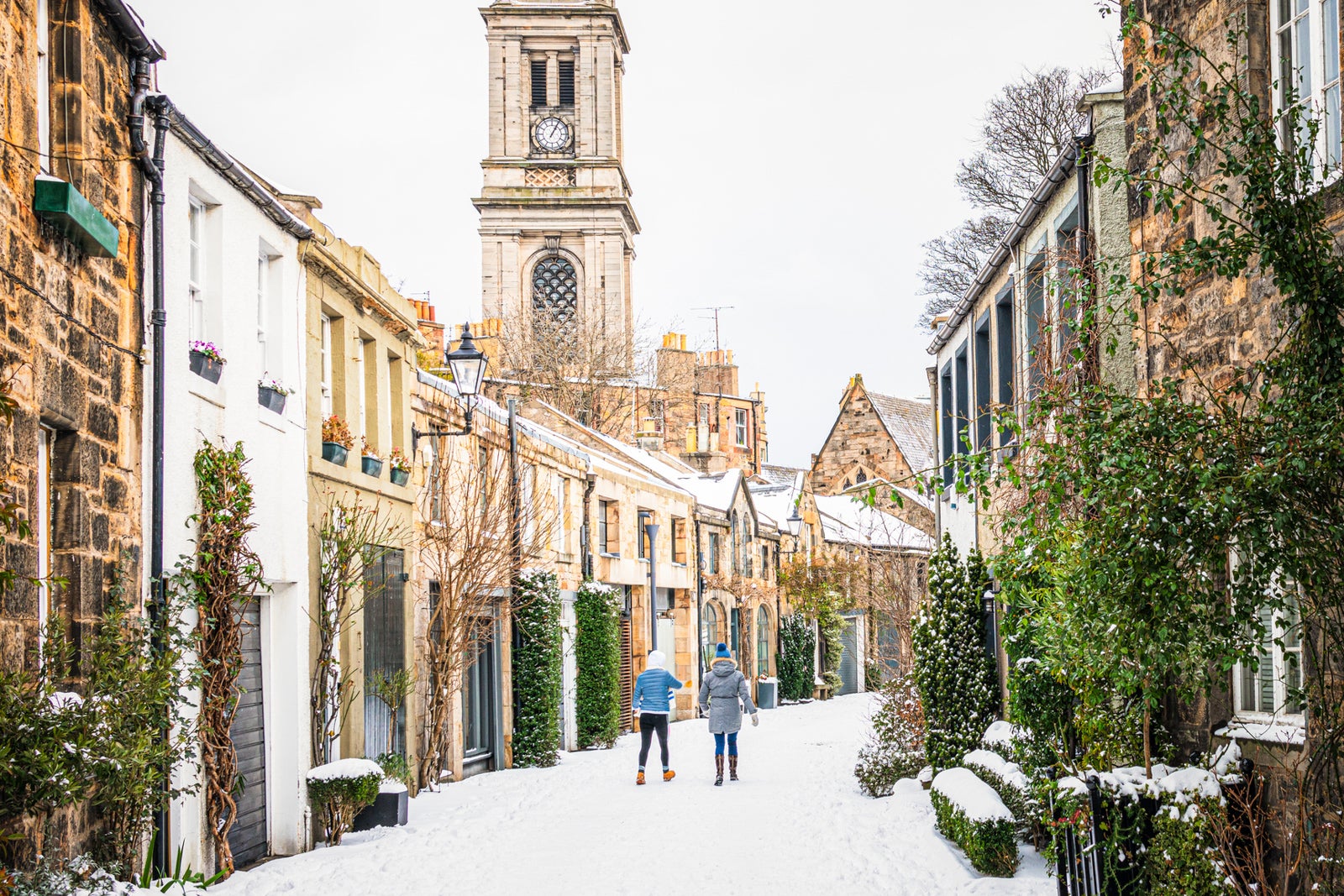 Exploring Edinburgh in Winter
