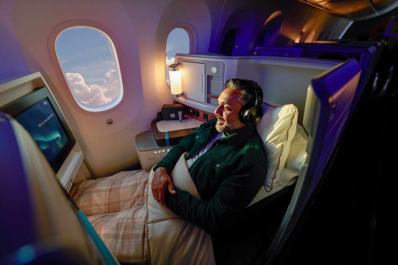 Alaska Airlines new business class suite