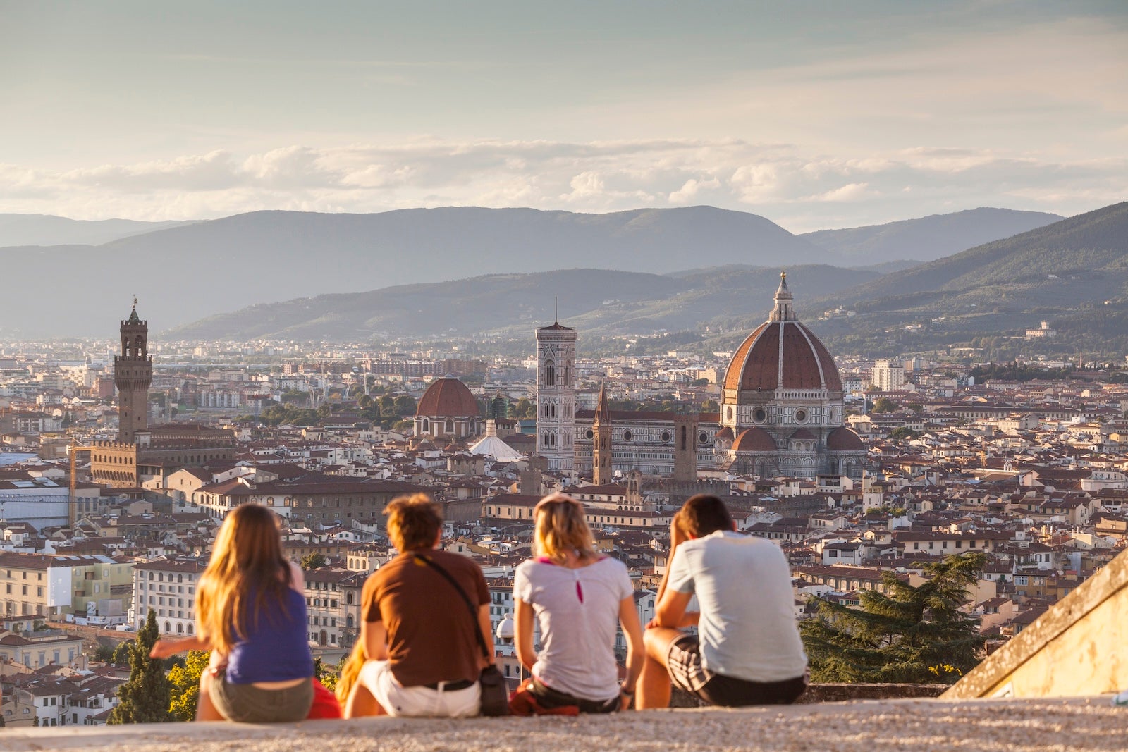 Looking over Florence from San Miniato