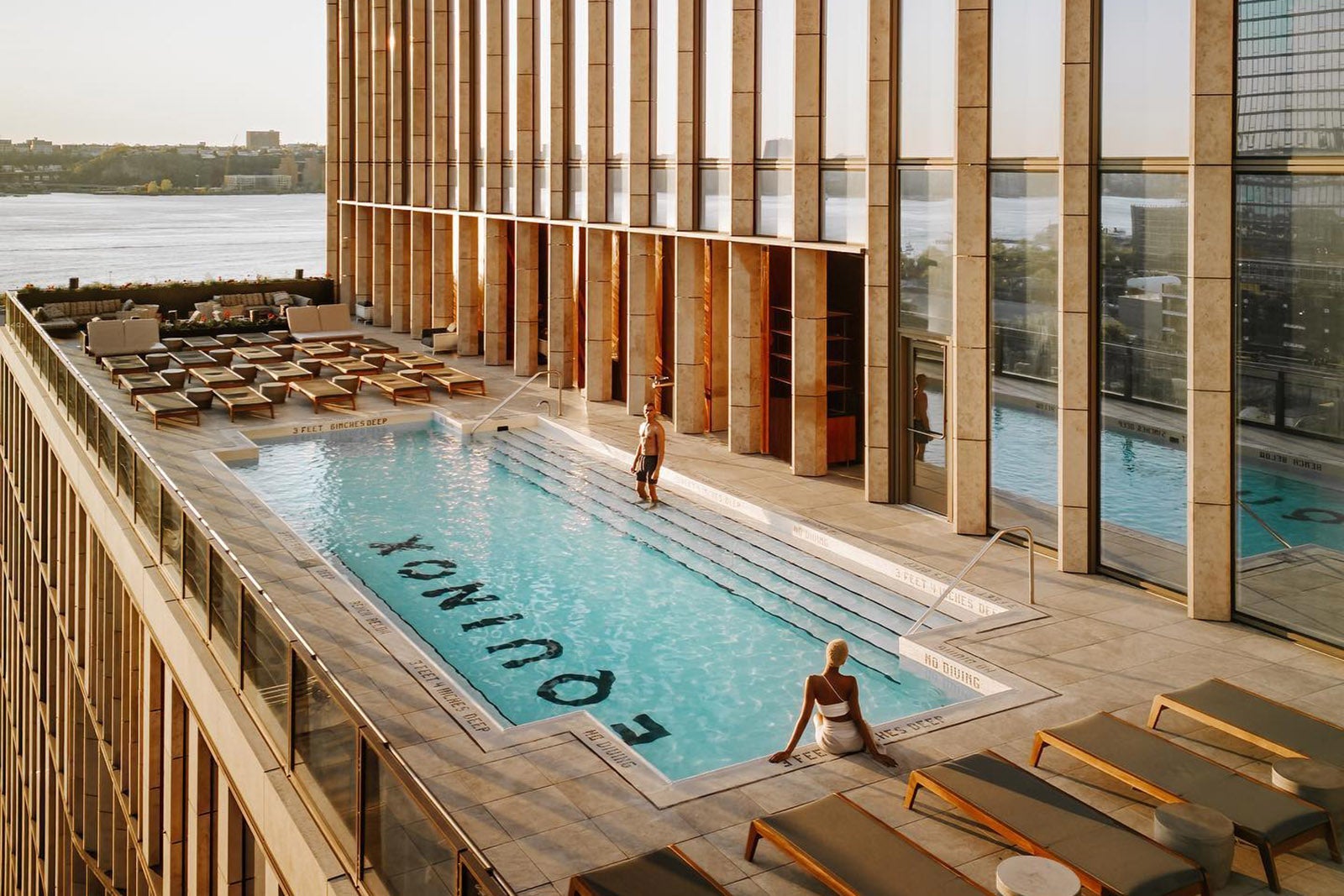 Equinox rooftop pool