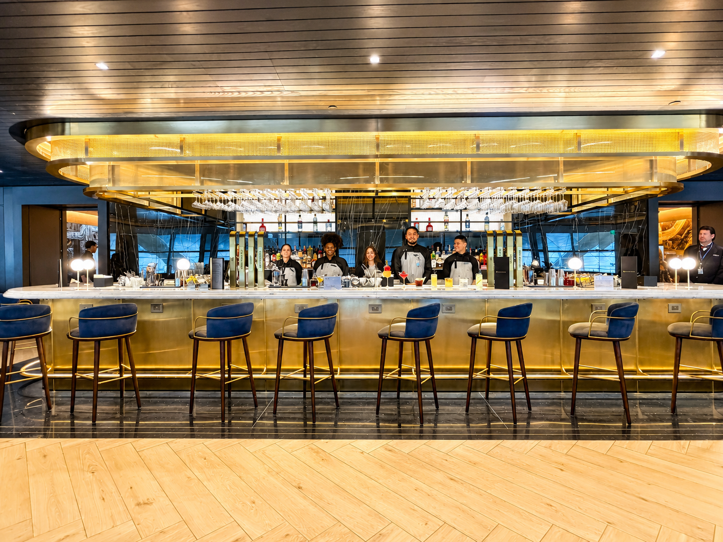 First look inside the new Chase Sapphire Lounge at DFW — complete with network's first whiskey lounge